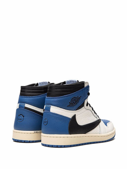 X TRAVIS SCOTT AIR JORDAN 1 HIGH SP "FRAGMENT" SNEAKERS